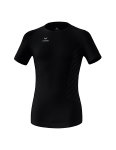 Erima Funktionsunterwäsche Kurzarmshirt Athletic Rundhals nahtlos schwarz Herren
